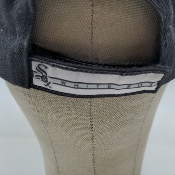 '47 Brand Chicago White Sox Men's Strapback Hat Black Size OS Embroidered Logo - Picture 9 of 13